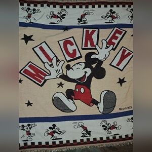 Disney Vintage Mickey Mouse Blanket